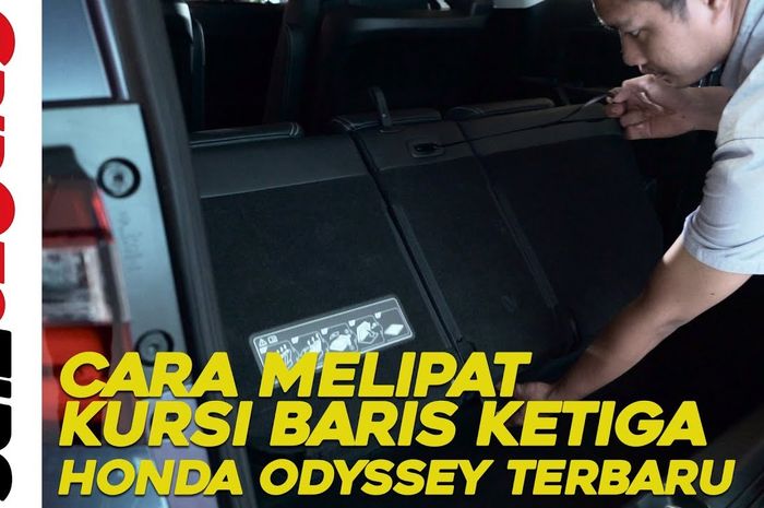 Cara Melipat Kursi Belakang Ertiga. Video Cara Melipat Kursi Baris Ketiga Honda Odyssey Terbaru