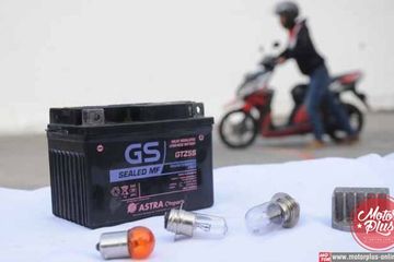 Ciri Ciri Aki Motor Tidak Mengisi. Cek 3 Komponen Ini, Sebelum Ganti Aki Motor yang Drop