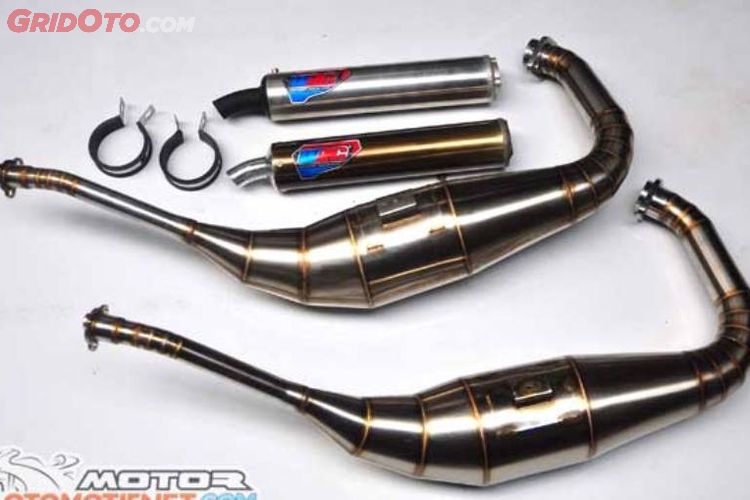 Cara Bikin Knalpot 2 Tak Nyaring. Cara Bikin Suara Knalpot Motor 2-Tak Tetap Garing
