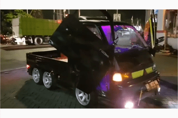 Mitsubishi Colt T120ss Modifikasi. Mitsubishi Colt T120SS Pikap Mau Jadi Truk Fuso, Roda Belakang