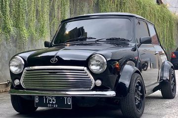 Agya Modif Mini Cooper. CS Bodyworks Jakarta Sukses Menyulap Toyota Agya Jadi MINI