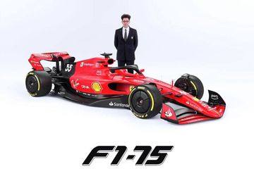 Foto Mobil Ferrari Sport. Bocor, Foto-foto Mobil F1-75 Beredar di Media Sosial Sebelum