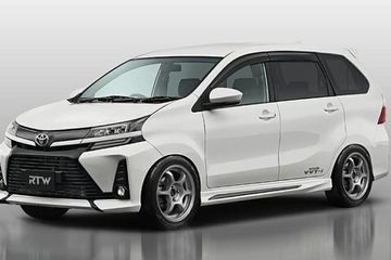 Modifikasi Avanza Veloz 2019 Hitam. Toyota Veloz 2019 Bergaya Simpel Racing Pakai Pelek SSR Type