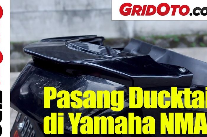 Cara Pasang Ducktail Honda Brio Satya. Video Tips Memasang Ducktail di Yamaha NMAX, Cekidot Bro