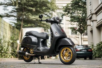 Kombinasi Warna Hitam Doff Untuk Mobil. Atta Halilintar Tunjuk Scooter VIP Untuk Modifikasi Vespanya