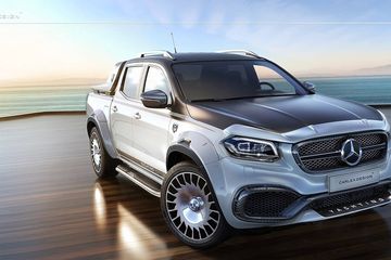 Mercedes Benz Double Cabin. Modifikasi Double Cabin, Mercedes-Benz X-Class Ini Pakai Pelek