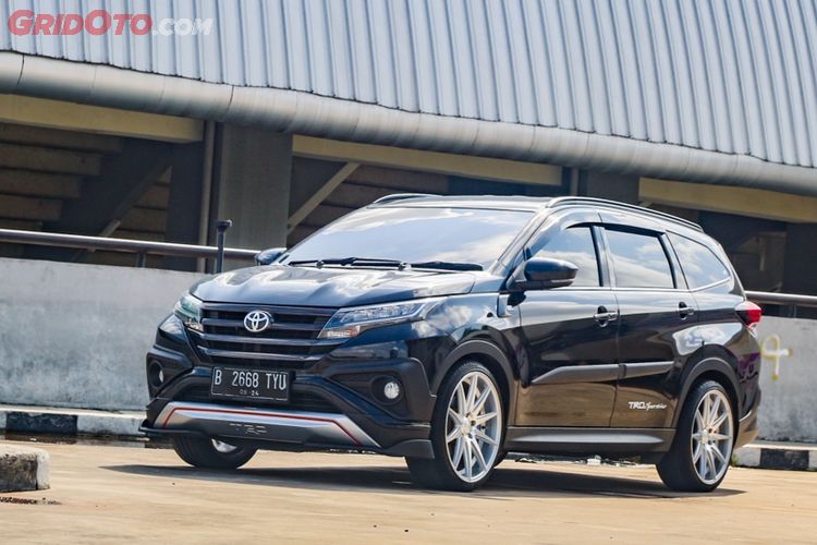 All New Rush Modifikasi Velg. All New Rush TRD Jadi Kado Ultah Istri, Istimewa Pakai Pelek 20