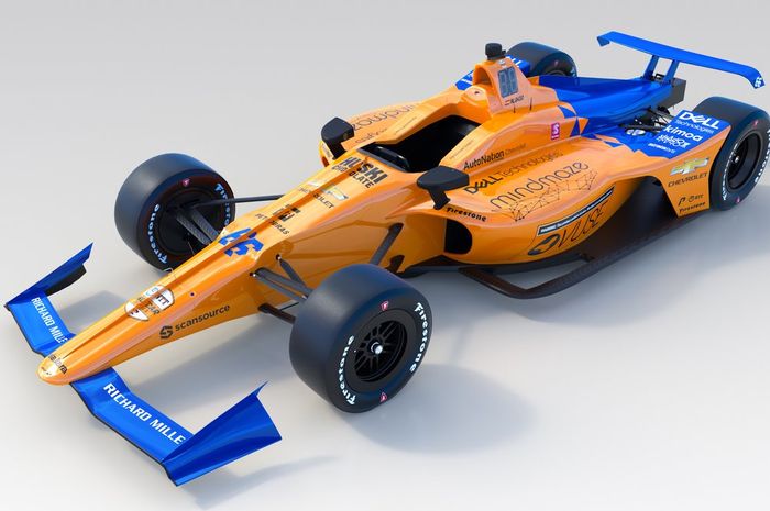 Foto Mobil Yang Keren. Keren! Foto-foto Mobil McLaren untuk Fernando Alonso di Balap