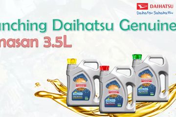 Oli Genuine Daihatsu Sigra. Daihatsu Luncurkan Oli Kemasan 3,5 Liter, Diklaim Lebih Hemat