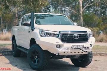 Toyota Hilux Modifikasi Off Road. Video Si Putih Main Tanah, Toyota Hilux Ganteng Dimodif Bergaya