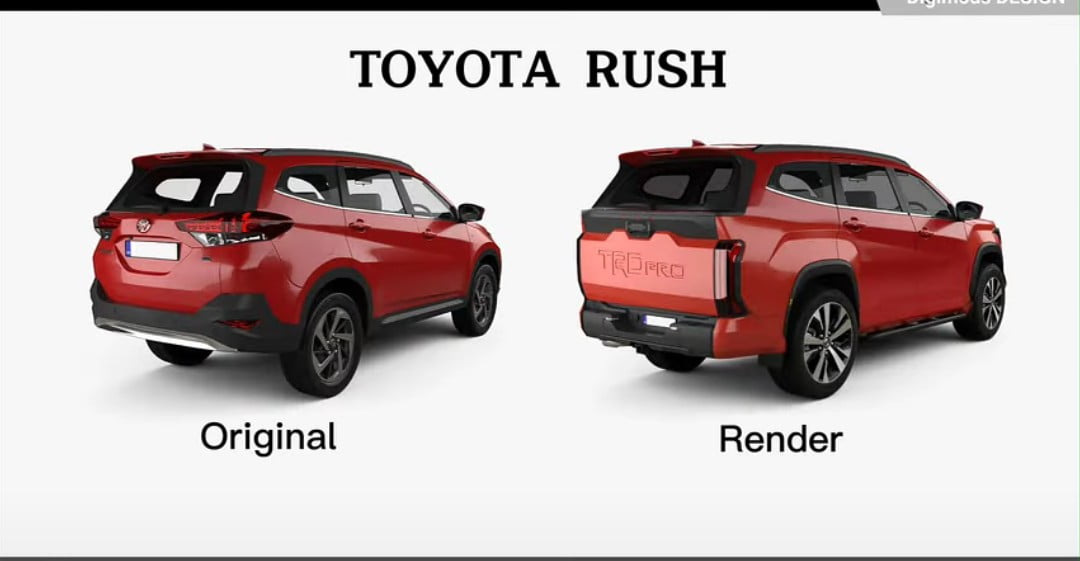 Model Mobil Toyota Rush Terbaru. Desain Toyota Rush 2023 Beredar, Benarkah Bakal Tampil Beda?