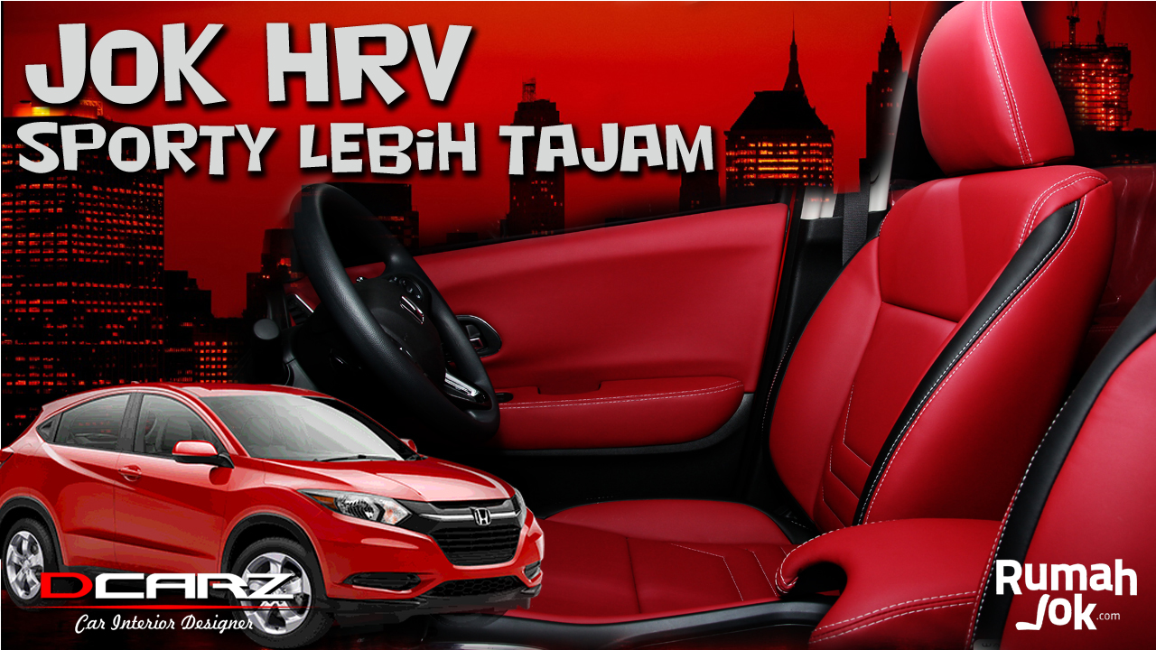 Desain Jok Mobil Hrv. Sarung Jok Mobil HRV Harga Murah 990rb di Banjarmasin