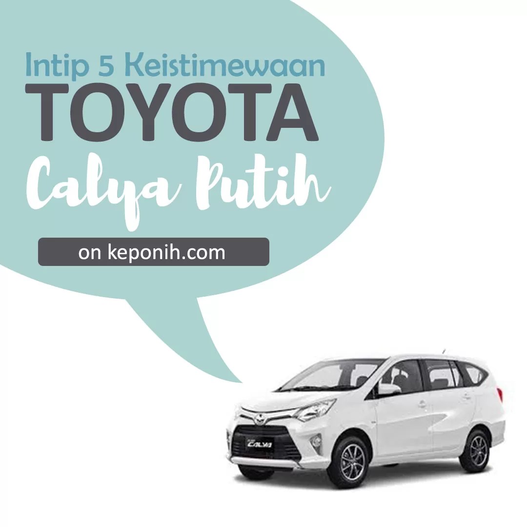 Mobil Calya Warna Merah. Istimewanya Mobil Calya Putih