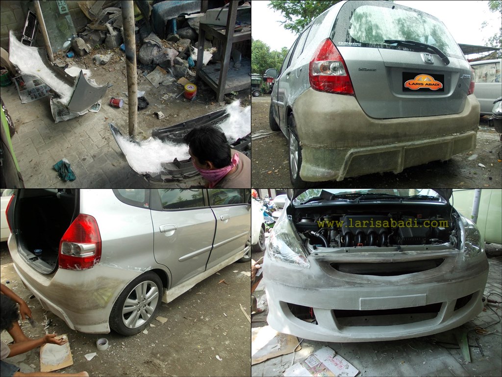 Engine Mounting Honda Jazz. Jazz 2005, Pembuatan Bodykit Custom