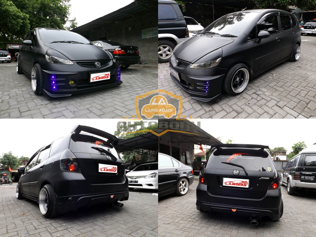 Modifikasi Honda Jazz Idsi 2004. Honda Jazz IDSi 2004 Modifikasi Bodykit ala Mugen RS