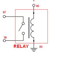 Skema Relay 4 Kaki Untuk Lampu : General Tips