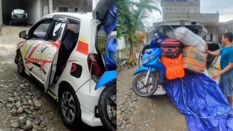 Kapasitas Muatan Mobil Ayla. Daihatsu Ayla Melawan Takdir: Isi Muatannya Laksana Truk ODOL