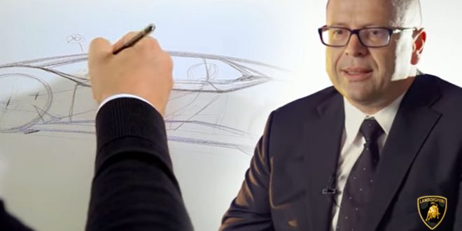 Cara Menggambar Mobil Lamborghini Dengan Pensil. Seniman Artistik Lamborghini Menggambar Menggunakan Pensil