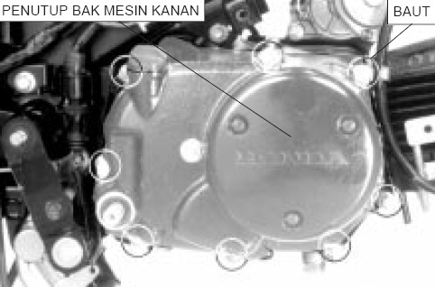 Susunan Kopling Honda Grand. [DIY] Bongkar Gearbox Honda Grand (bagian-1 bak bagian kanan