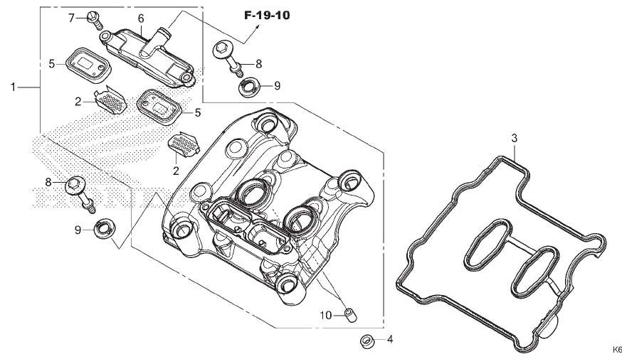 Fungsi Cylinder Head Cover. Head Cylinder Cover, Alias Tutup Kepala Silinder. Kegunaan dan