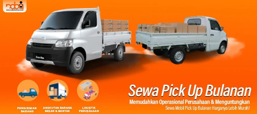 Kerjasama Mobil Pick Up. Sewa Mobil Pick Up Bulanan Perusahaan