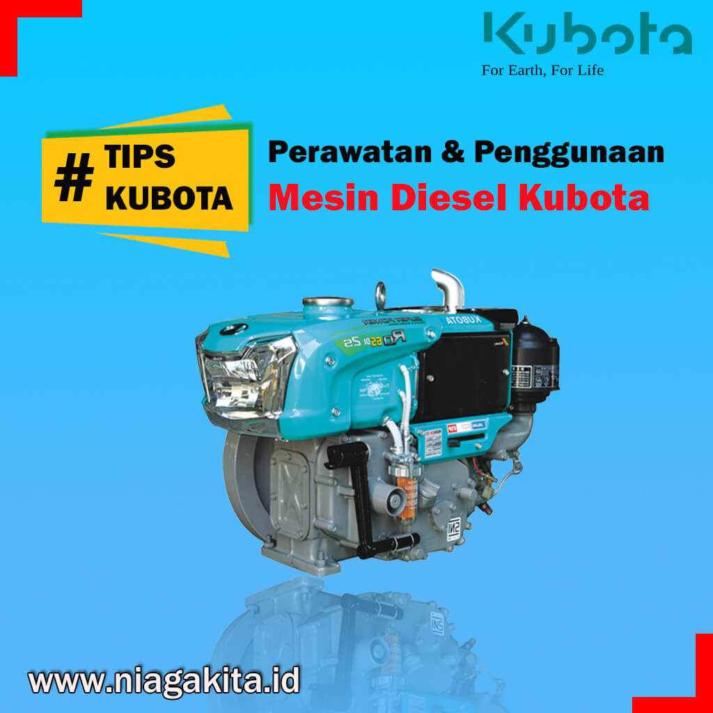 Mesin Diesel Kubota Keluar Asap Putih. Tips Kubota