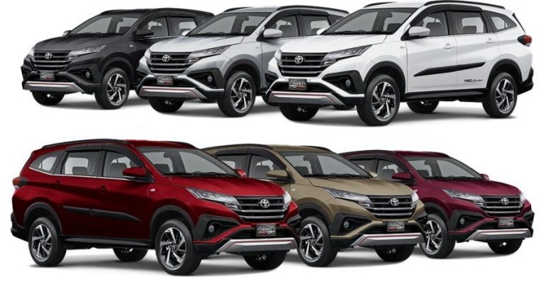 Varian Warna Toyota Rush 2021. Ragam Pilihan Warna All New Rush, Mana Favorit Nusa Family