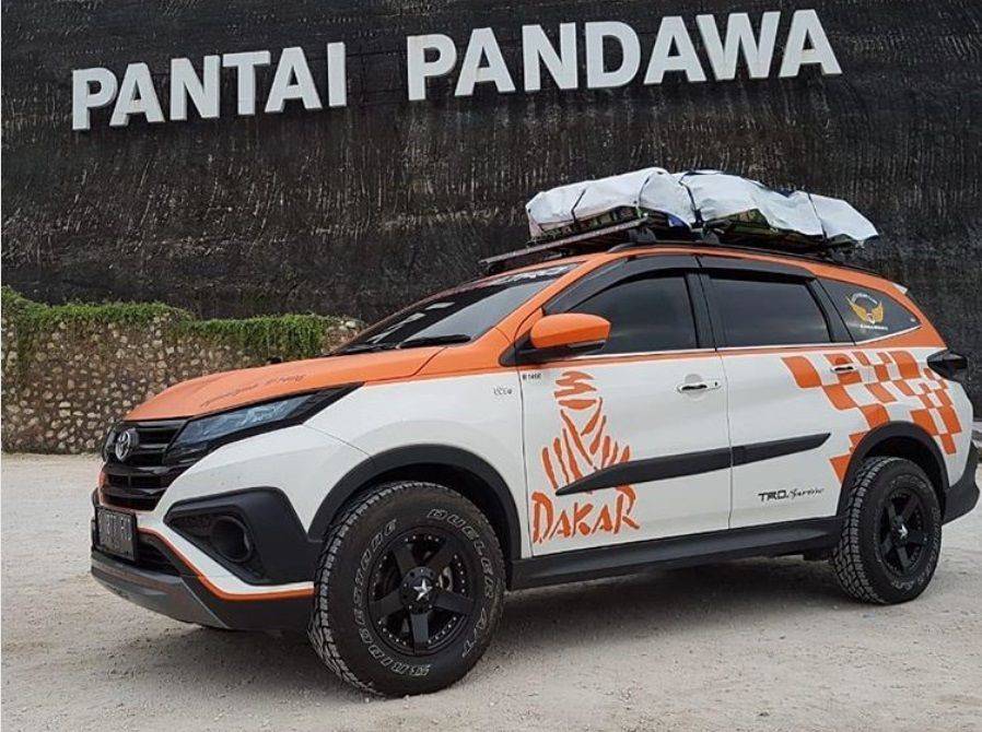 All New Rush Modifikasi Velg. Toyota Rush Baru 'Turun' Pelek, Jadi Gagah Pasang Roof Rack dan