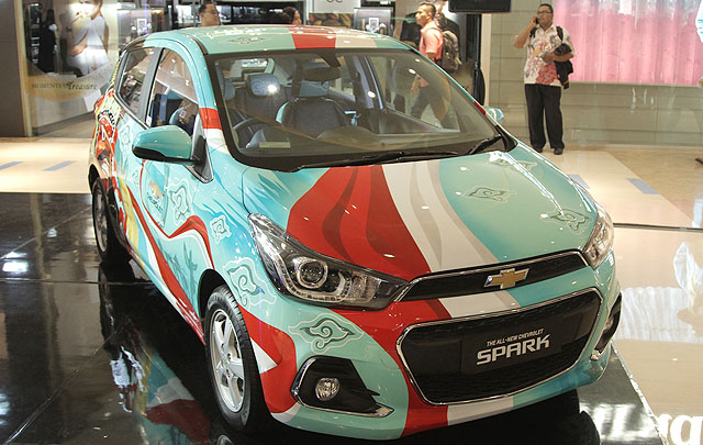 Chevrolet All New Spark. Chevrolet Hadirkan Desain Batik & Maritim pada All-New Spark