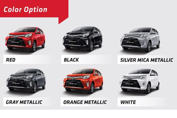 Kelebihan Dan Kekurangan Toyota Calya 2017. Pilihan Warna Lengkap Toyota Calya 2018