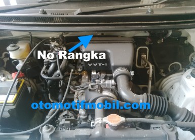 Letak No Rangka Xenia 2016. No Mesin Daihatsu Xenia M Deluxe dan No Rangka – Otomotif Mobil