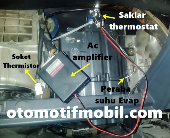 Cara Pasang Thermostat Ac Mobil. Modifikasi Menggunakan Thermostat Kawat Pada AC Mobil