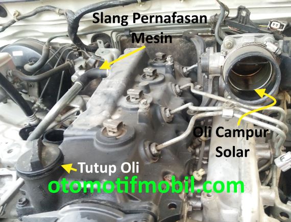 Mesin Diesel Keluar Asap Dari Tutup Oli. Asap Keluar Dari Slang Pernafasan Mobil Diesel – Otomotif Mobil