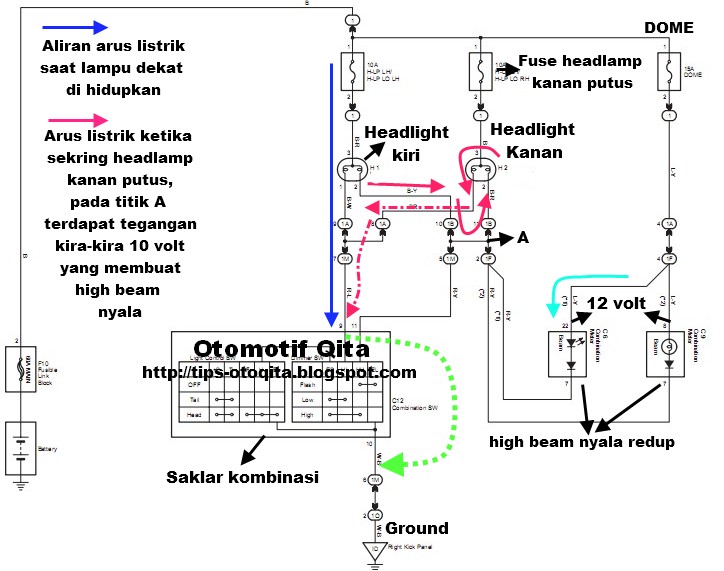 Penyebab Lampu Utama Xenia Redup Sebelah. Tips Lampu Besar Kurang Terang Sebelah – OtomoTrip