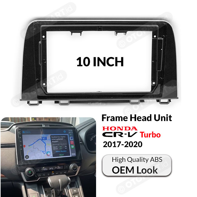 Head Unit Crv Turbo. Frame Head Unit Honda CR-V/CRV Turbo 2017-2020 10″ inch