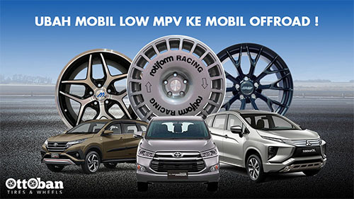 Modifikasi Mobil Toyota Rush Offroad. Ubah Tampilan Mobil Low MPV Kalian ke Mobil Offroad