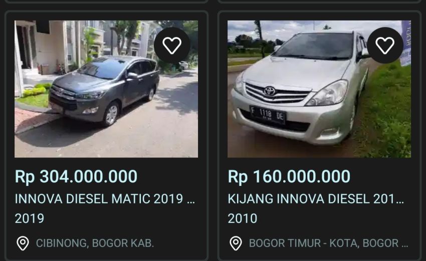 Kelemahan Kijang Innova Matic. 7 Alasan Innova Diesel Matic Seken Banyak Digilai Konsumen