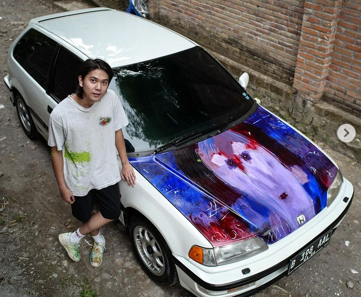 Mobil Honda Nova 2 Pintu. Deretan Plat Nomor Cantik Mobil Selebritis, dari Iqbaal Ramadhan