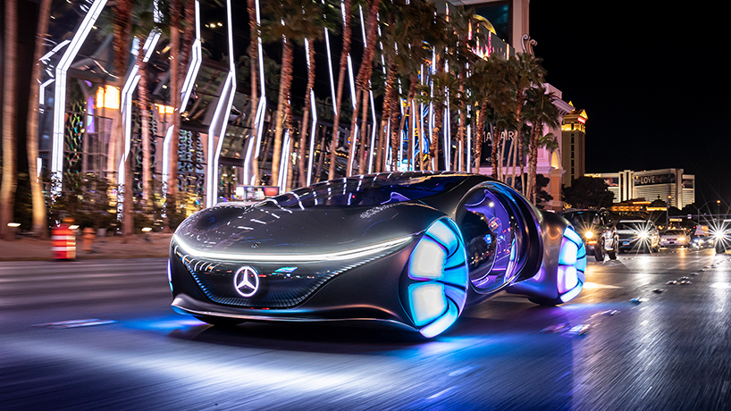 Interior Mobil Mercedes Benz. Mercedes-Benz Vision AVTR Bukti Nyata Pengendalian Mobil