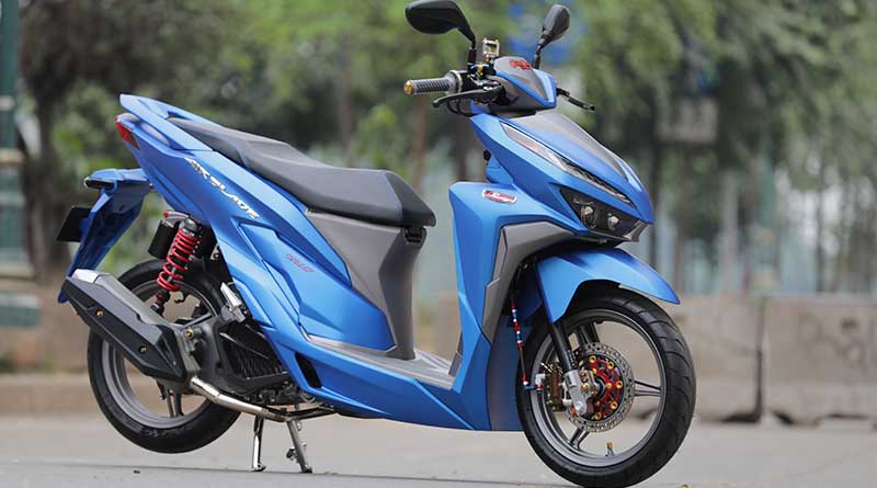 Velg Warna Abu Monyet. Vario 150 Modifikasi , Inspirasi Honda Air Blade Thailand