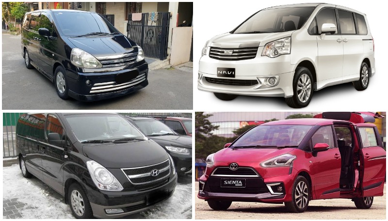 Mobil Toyota Pintu Geser. 9 Rekomendasi MPV Pintu Geser Bekas Rp 100 Jutaan