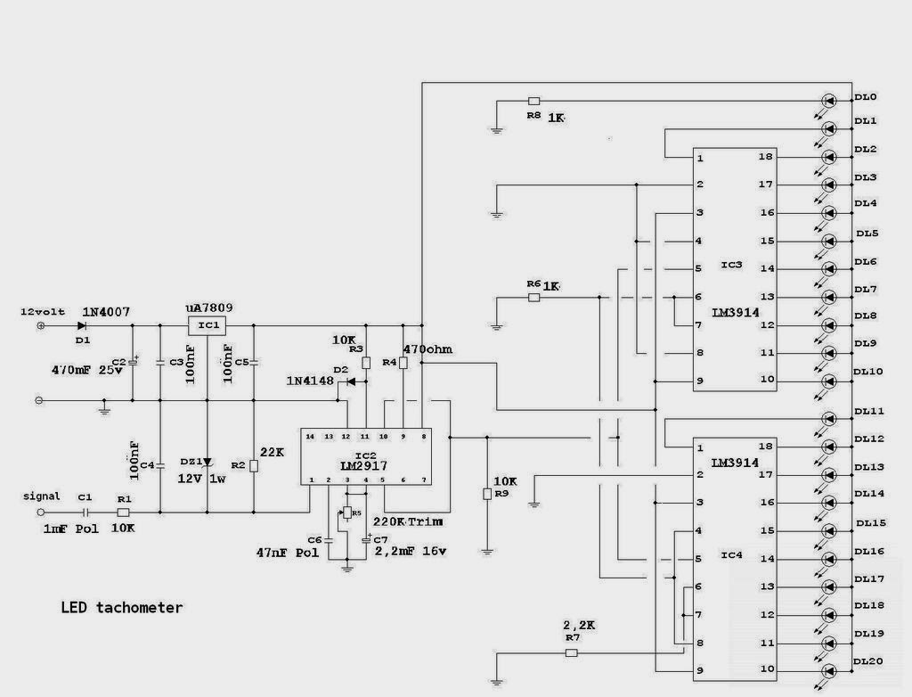 Cara Membuat Rpm Led. Cara Membuat Led Bar Tachometer/ RPM Bar