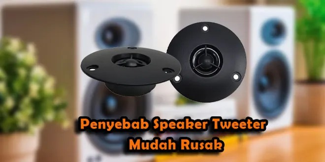 Cara Memasang Tweeter Speaker. Penyebab Speaker Tweeter Mudah Rusak
