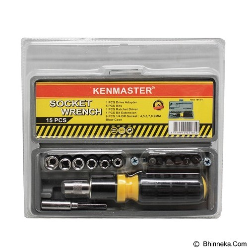 Kualitas Kunci Shock Kenmaster. √ Harga KENMASTER Kunci Sok 15 Pcs Terbaru