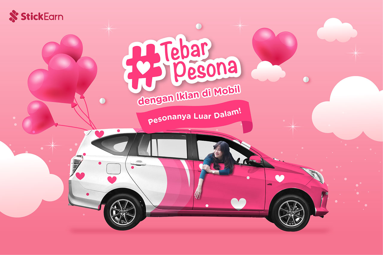 Tarif Iklan Di Mobil. #TebarPesona dengan Iklan di Mobil, Pesonanya Luar Dalam