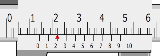 Cara Mengukur Vernier Caliper. Pembacaan hasil pengukuran Vernier Caliper 0,05 mm