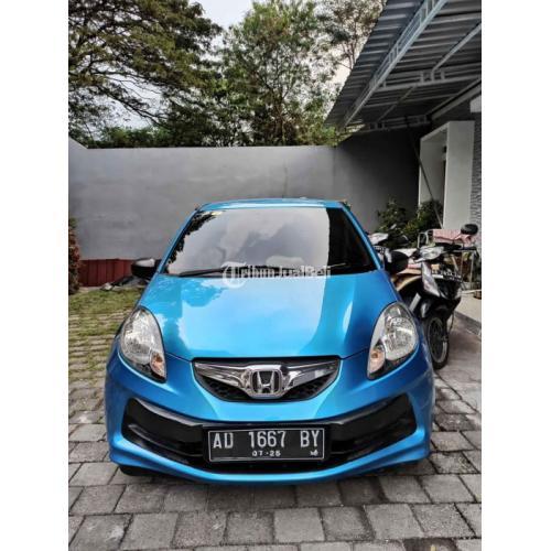 Brio Matic Bekas Jawa Tengah. Mobil Honda Brio Matic 2013 CBU Biru Metalik Seken Pajak Hidup