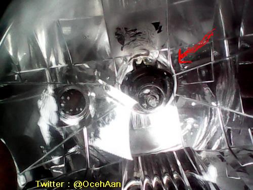 Cara Memperbaiki Reflektor Lampu Meleleh. Cara Memperbaiki Reflektor Lampu Meleleh