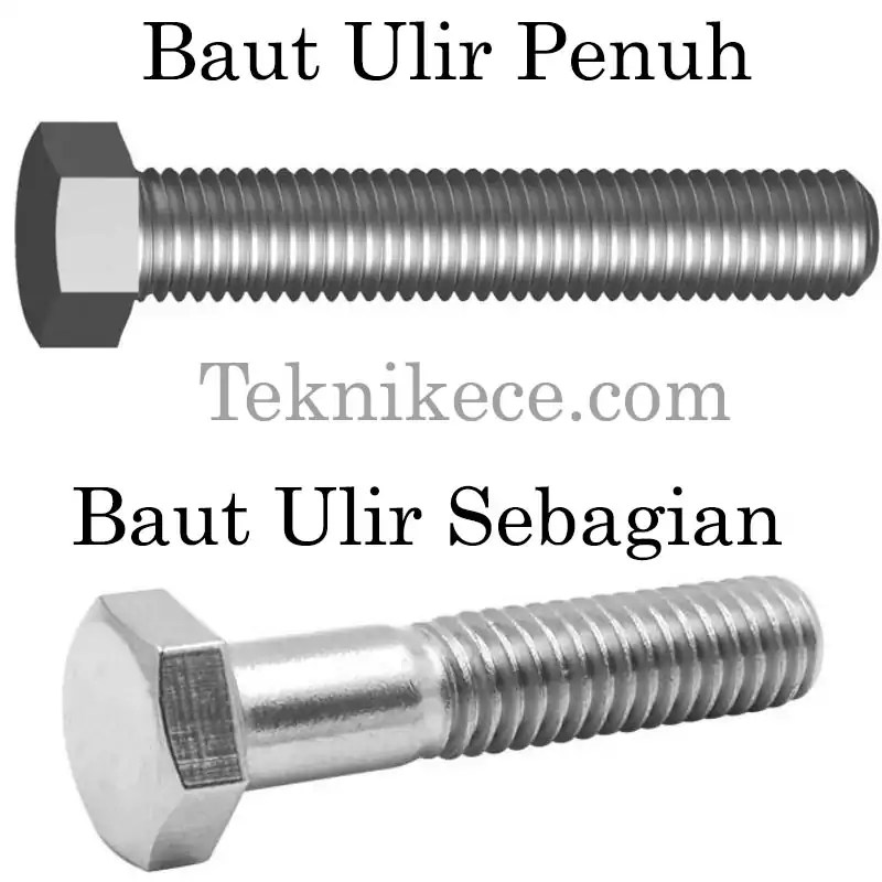 Perbedaan Mur Dan Baut. √ 4 Perbedaan Mur dan Baut [Lengkap]