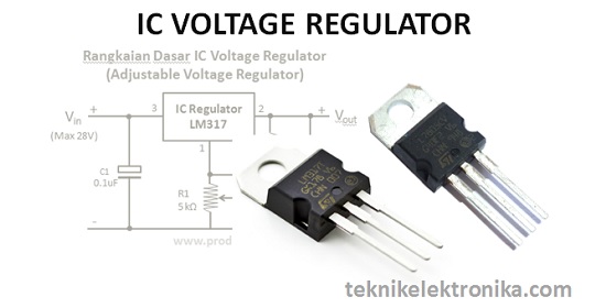 Cara Kerja Ic Regulator. Jenis-jenis IC Voltage Regulator (Pengatur Tegangan)